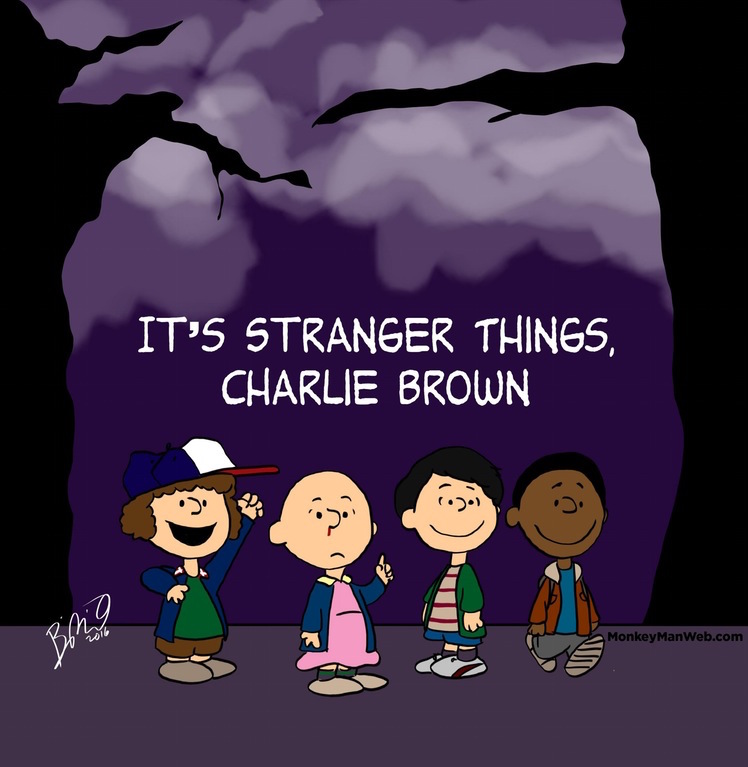 It's Stranger Things, Charlie Brown