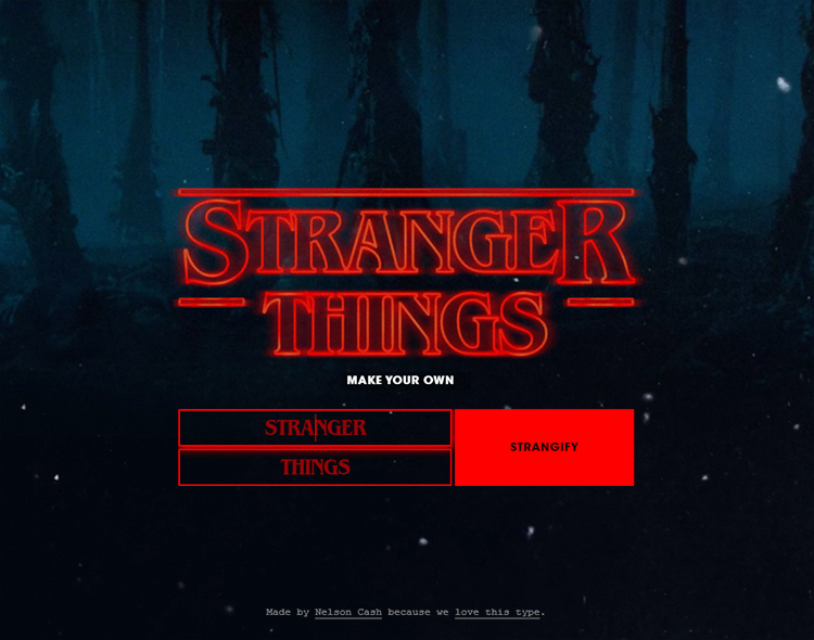 stranger things