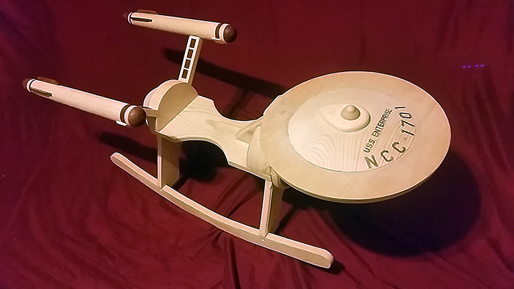 Star Trek Enterprise Rocker