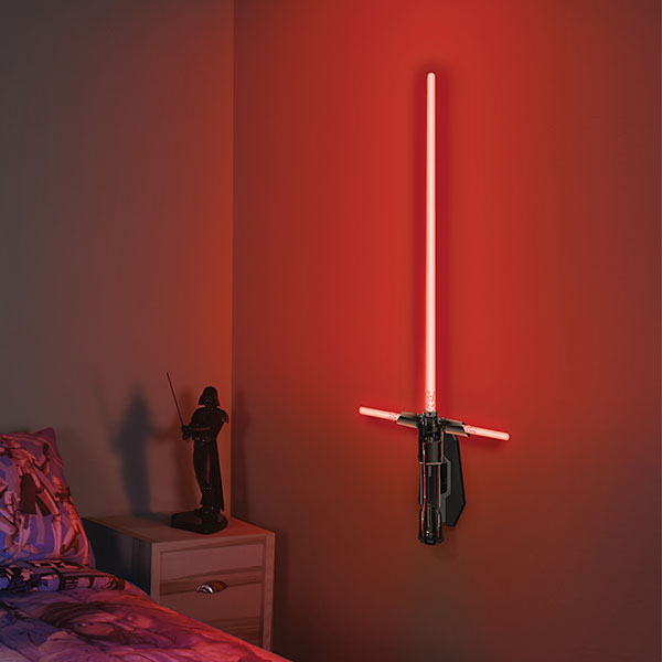 A Star Wars Kylo Ren Lightsaber Room Light, Lightsaber Floor Lamp Thinkgeek