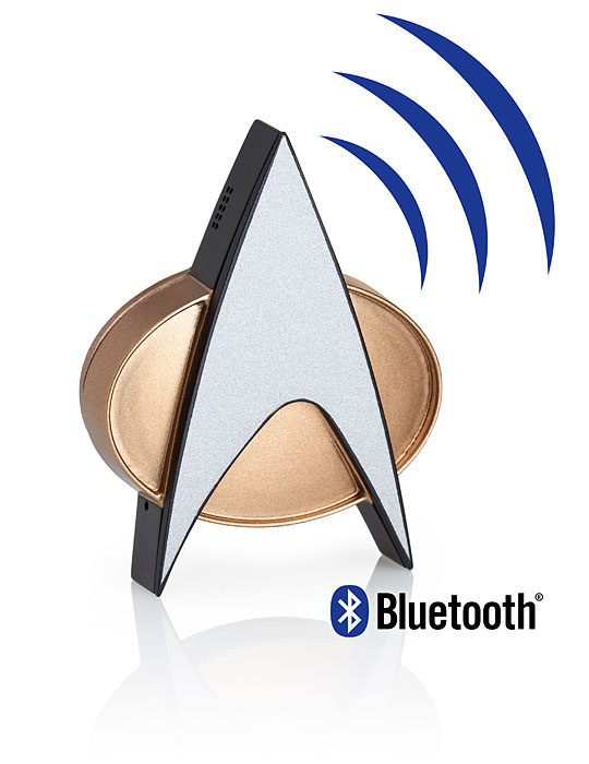 Star Trek TNG Bluetooth ComBadge