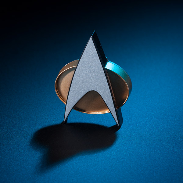 Star Trek The Next Generation 2021 Edition Bluetooth Combadge with Chirp Effect 