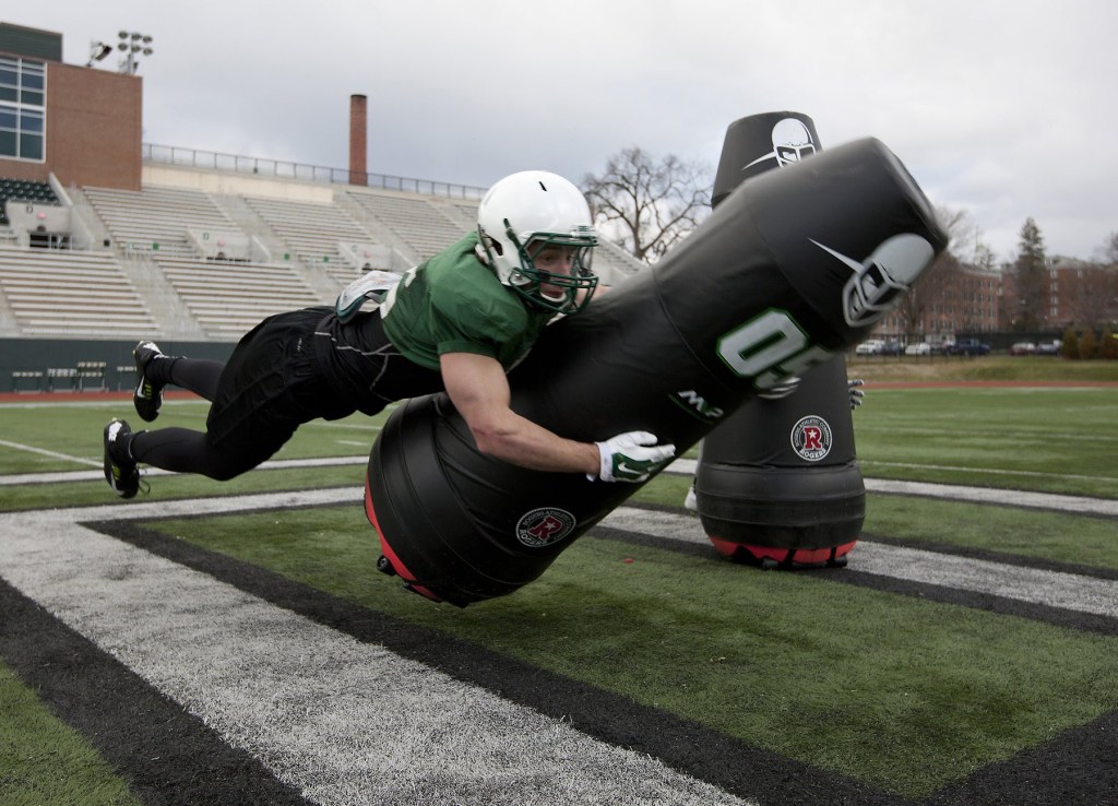 MVP, A Mobile Robot Tackling Dummy Designed to Take a Beating During