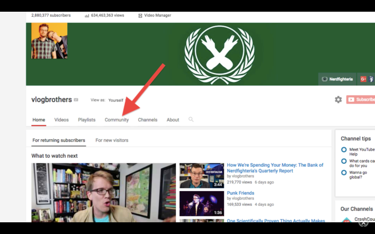 YouTube Community Tab Featured Image