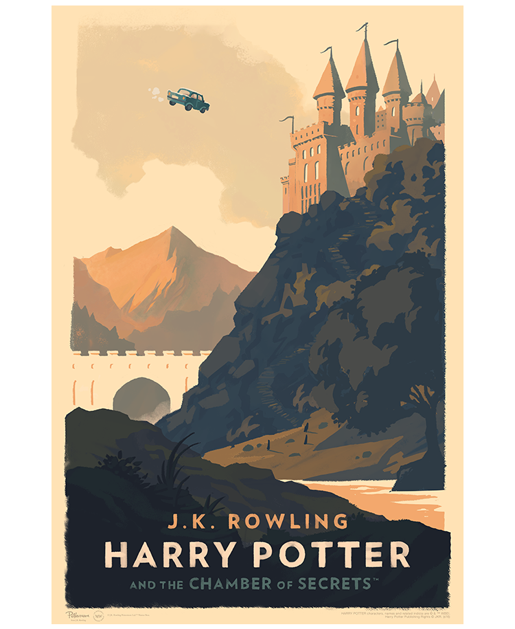 Beautiful Harry Potter Art Prints and Covers Created by Olly Moss for