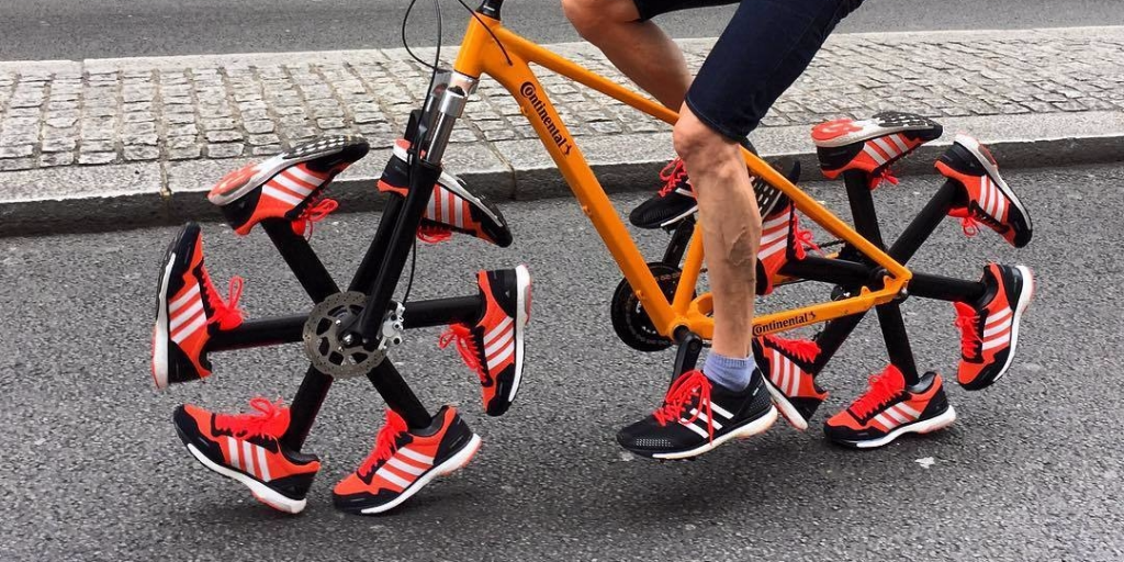 Truly Unique Bicycle 'Training' Wheels 
