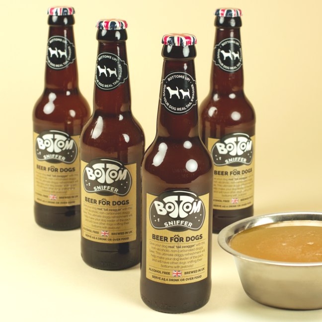 Bottom Sniffer Dog Beer, An Herbal Elixir That Lets Dogs Safely Enjoy a