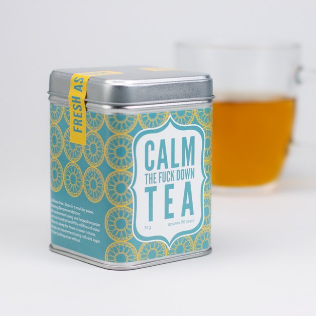 Calm The F**k Down Tea
