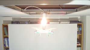 Drone Changing Lightbulb