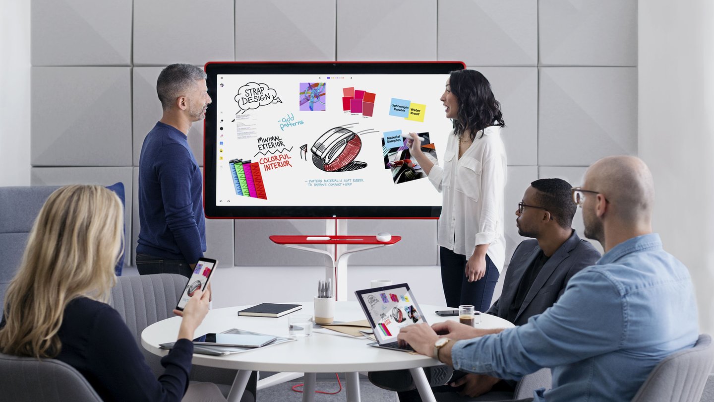 Jamboard, An Interactive Whiteboard With a 4K Display and Cloud