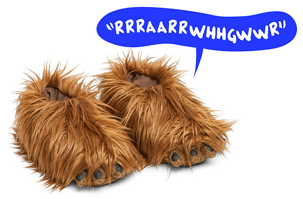 Star Wars Chewbacca Sash Mule Slippers 
