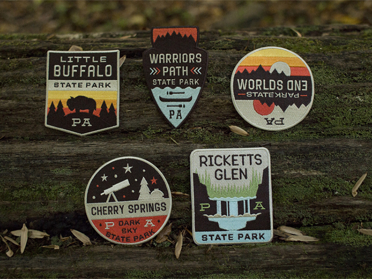 Embroidered Patches for Every Pennsylvania State Park That Will Help ...