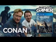 Conan O Brien Plays Final Fantasy XV With Elijah Wood On Clueless Gamer