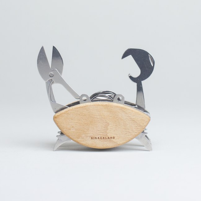 A Crab Multi Tool With Helpful Stainless Steel Appendages