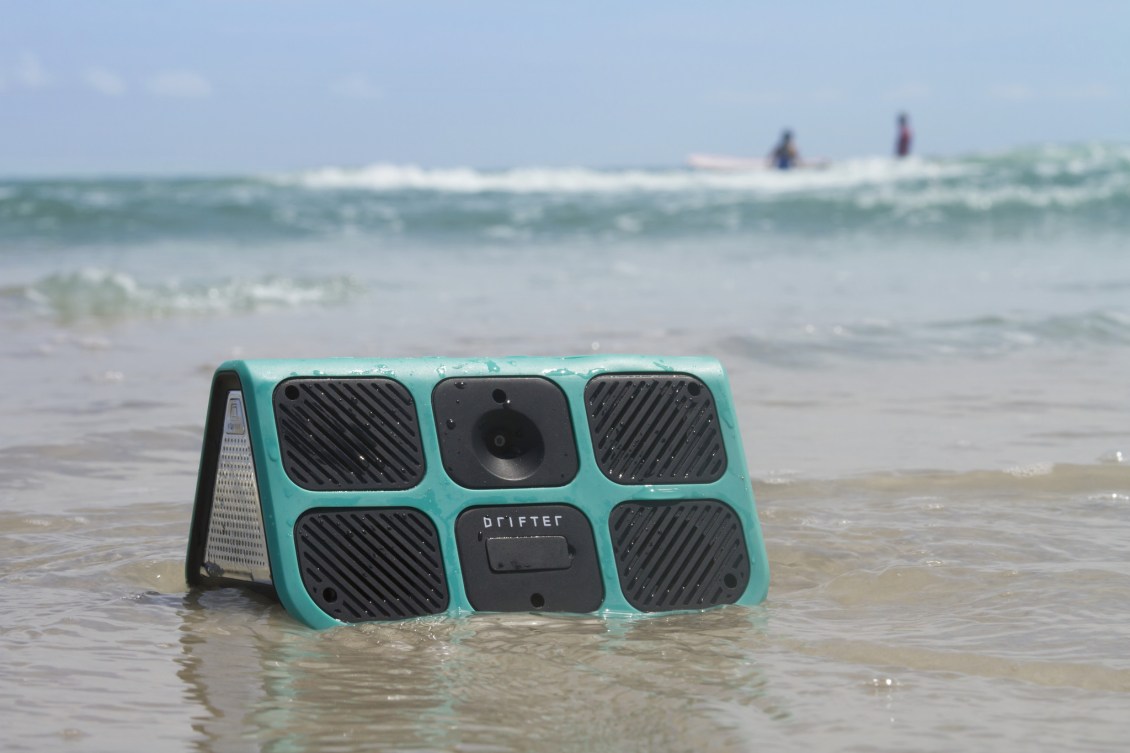 Drifter Speaker on Beach