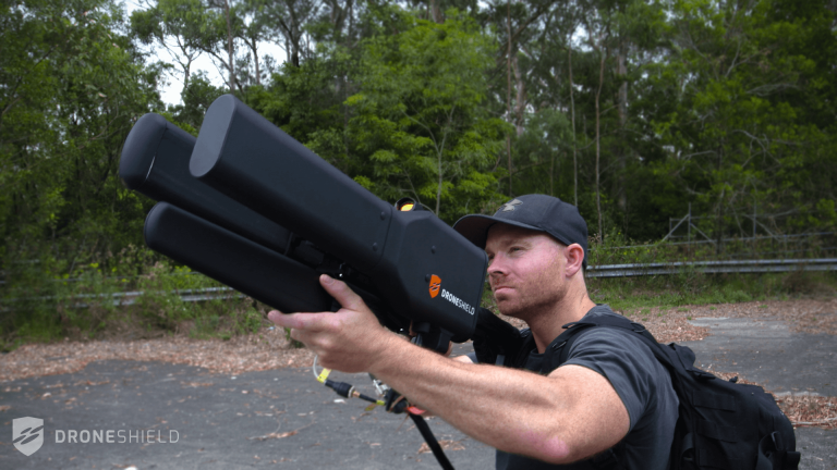 Dronegun Being Fired