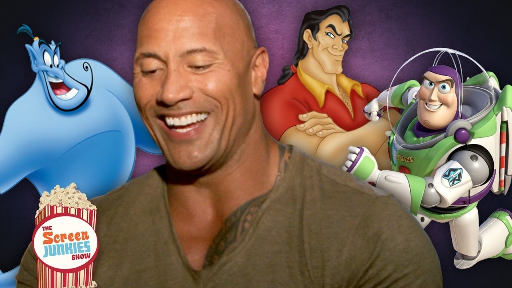 Dwayne 'The Rock' Johnson Acts Out Scenes as Classic Animated Disney