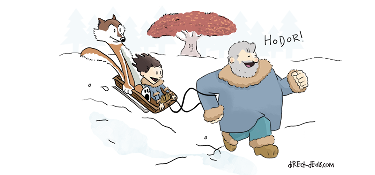 Calvin and Hobbes as Game of Thrones