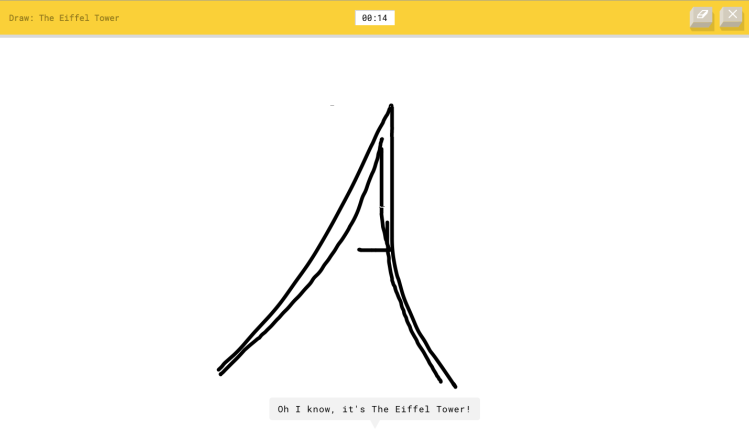 Quick Draw Eiffel Tower