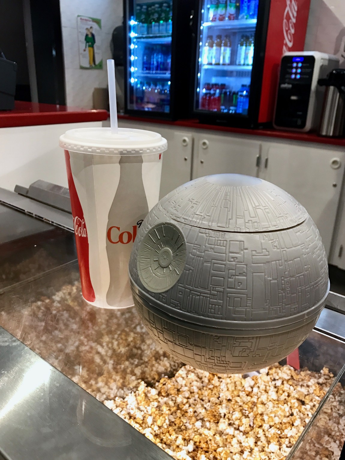 Death Star Popcorn Tub