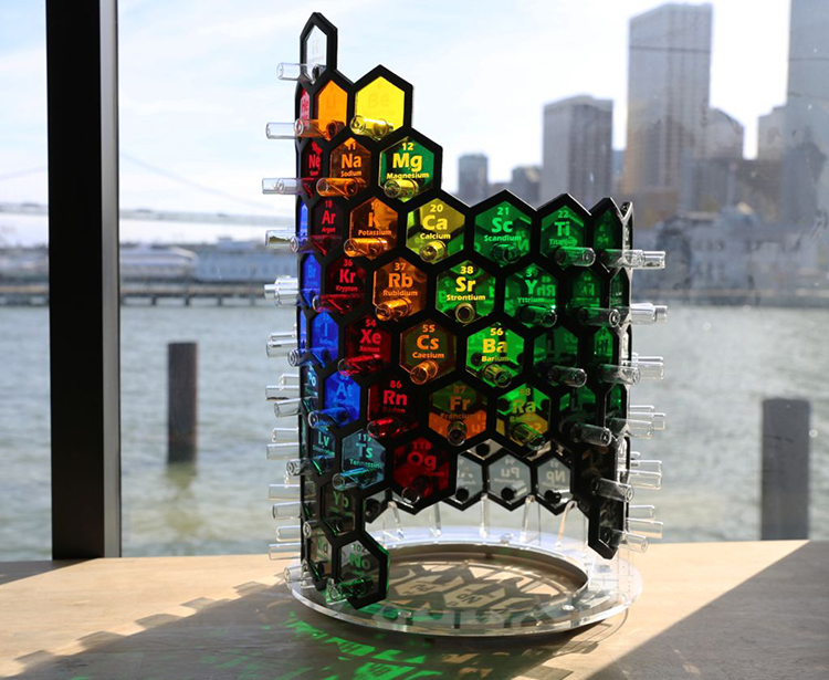3D Periodic Table Lamp