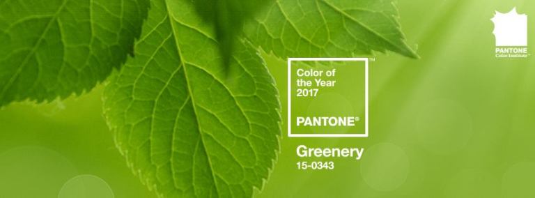 Pantone Greenery