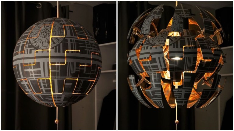 IKEA Death Star Lamp