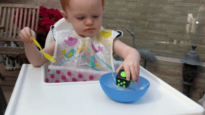 Fidget Cube in Baby Food