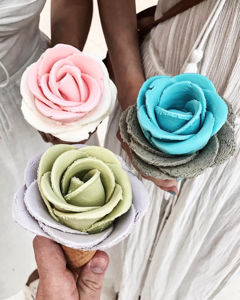 gelato roses