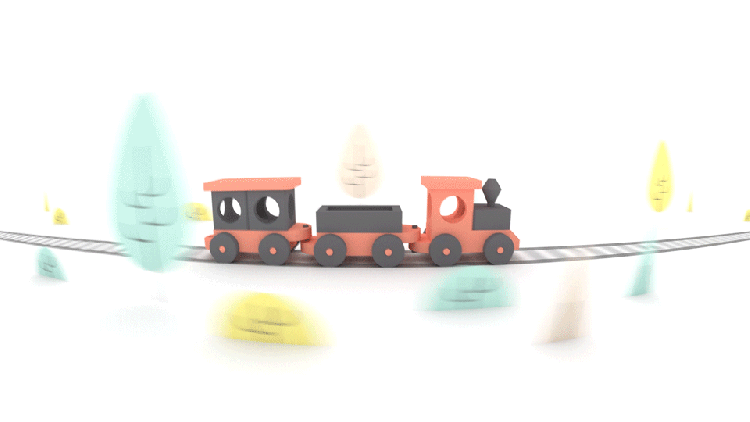 Trolley Problem Train GIF 