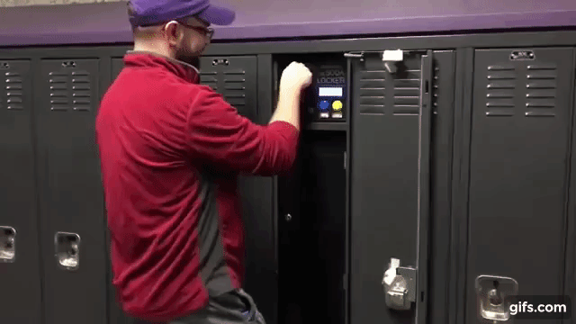 School Locker Vending Machine