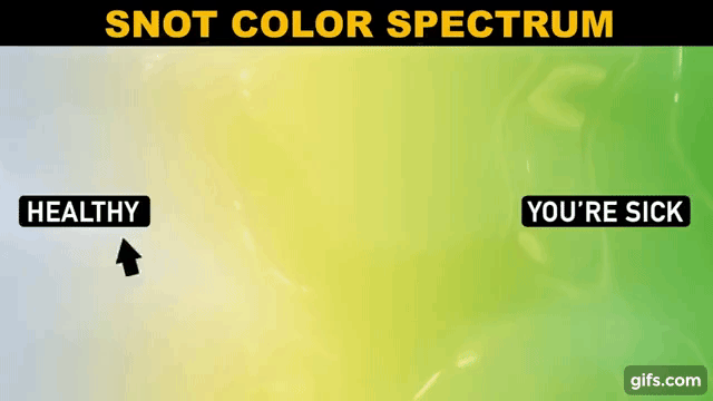 Snot Color