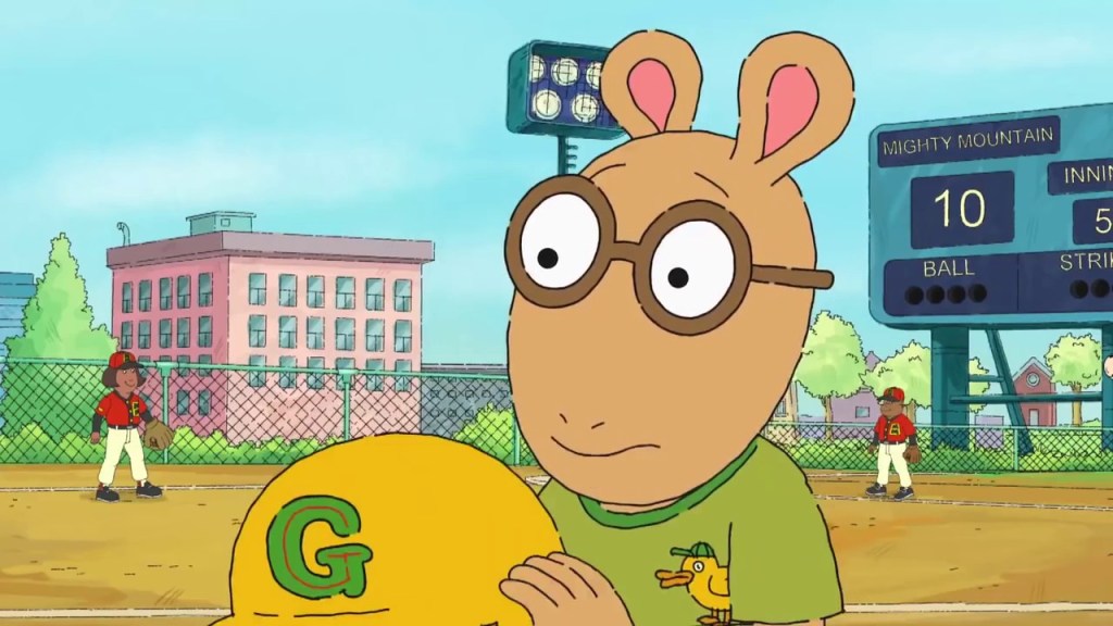 The Anthropomorphic Aardvark Arthur Performs Eminem's Hip Hop Song 'Not