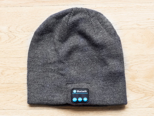 ANFAY Bluetooth Knitted Caps Wireless Music Headset Beanie Hats Built-In Mic Calls Answer Equipment 