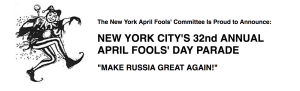 32nd Annual April Fool's