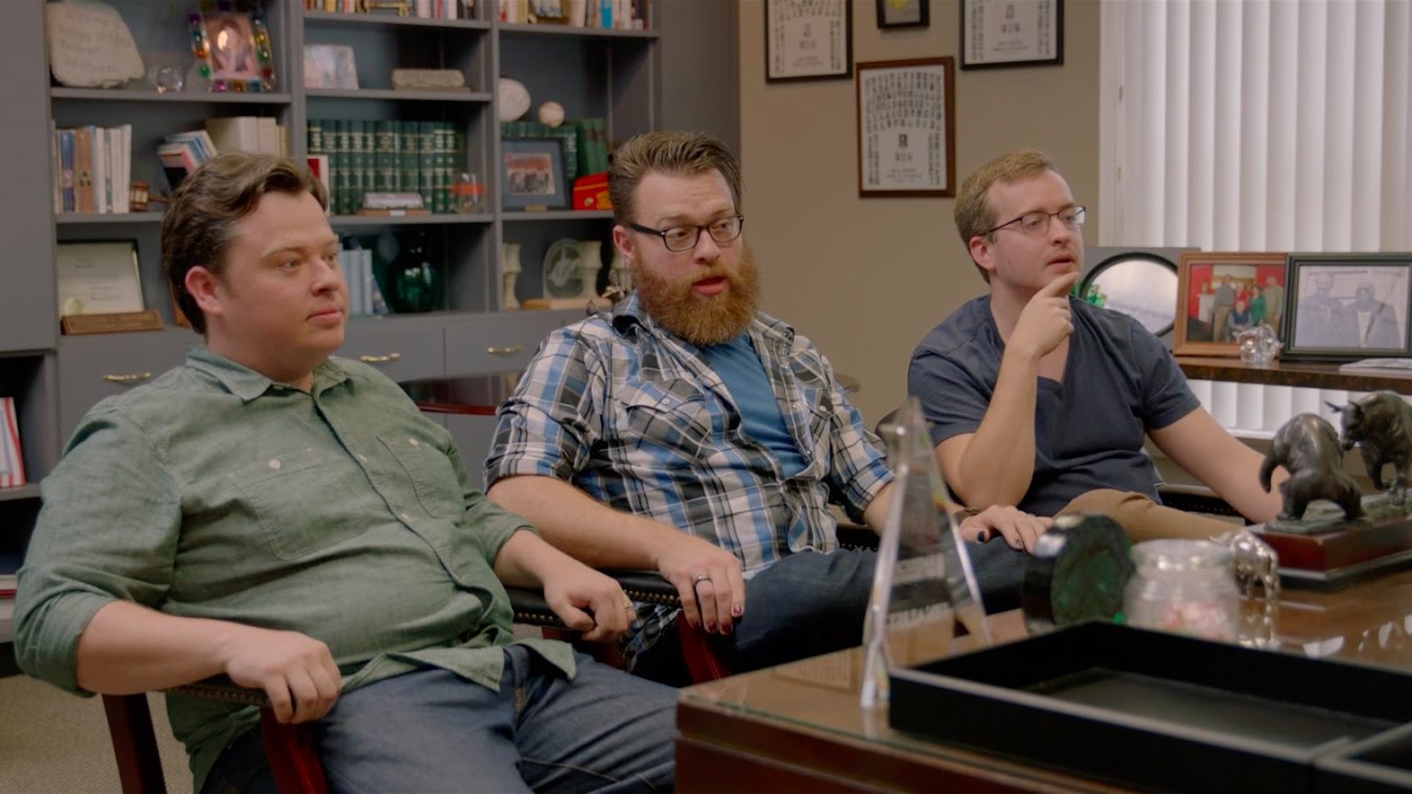 Brothers Justin, Travis, and Griffin McElroy have released the first traile...