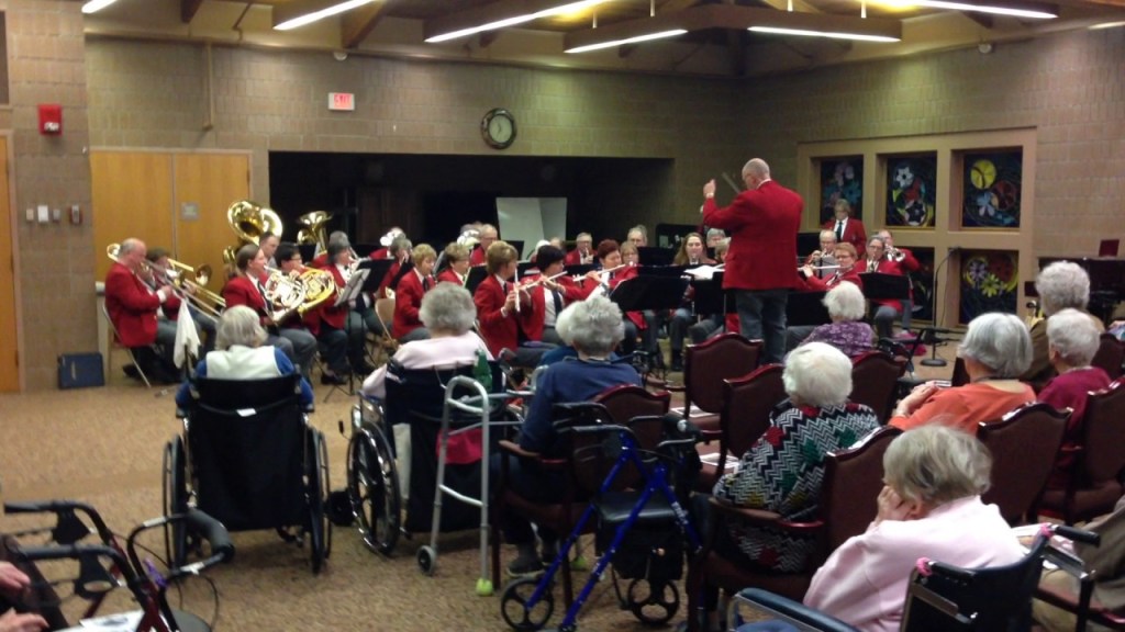 The Red River Valley Veterans Concert Band Performs Music From ...