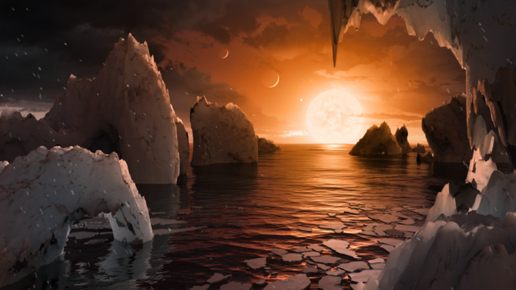TRAPPIST-1f Landscape