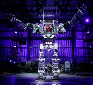 Jeff Bezos Giant Robot Suit