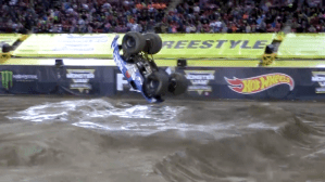 Mad Scientist First Ever Front Flip In A Monster Truck