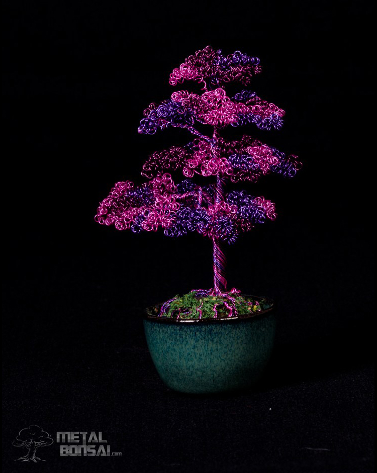 Beautiful Metal Bonsai Wire Tree Sculptures