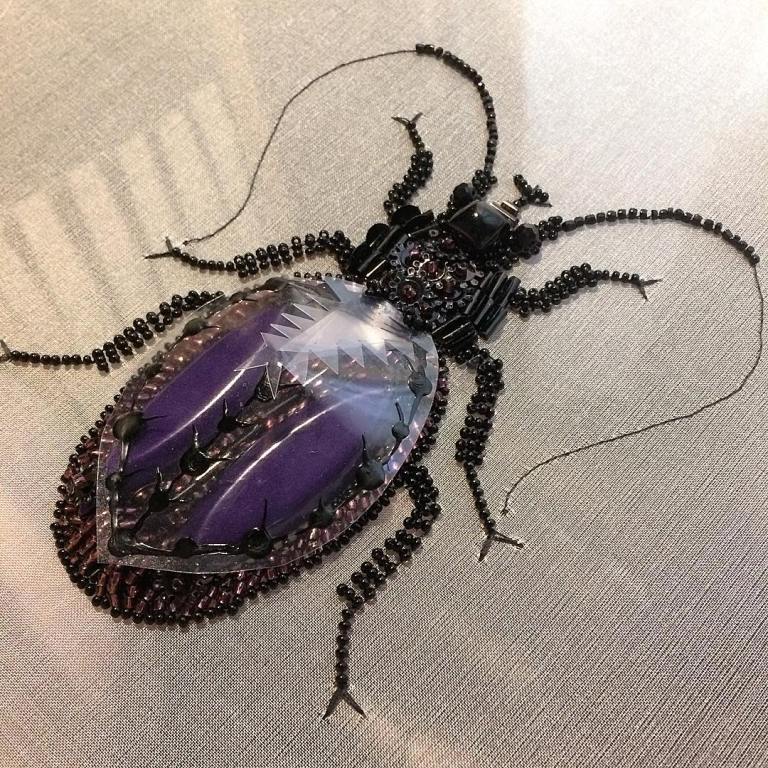 Purple Scarab