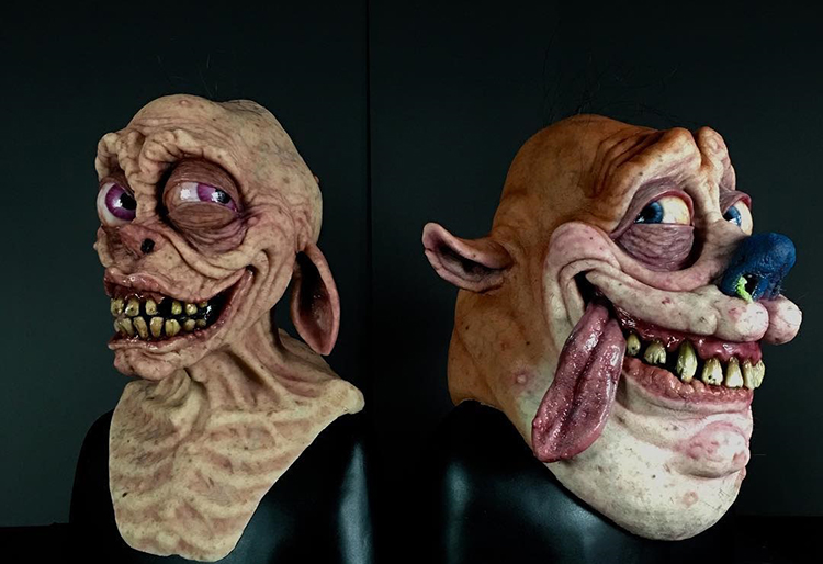 Disgustingly Realistic Ren & Stimpy Masks