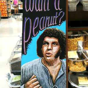 Artist Creates Clever Pop Culture Chalk Art Displays for Grocery Store