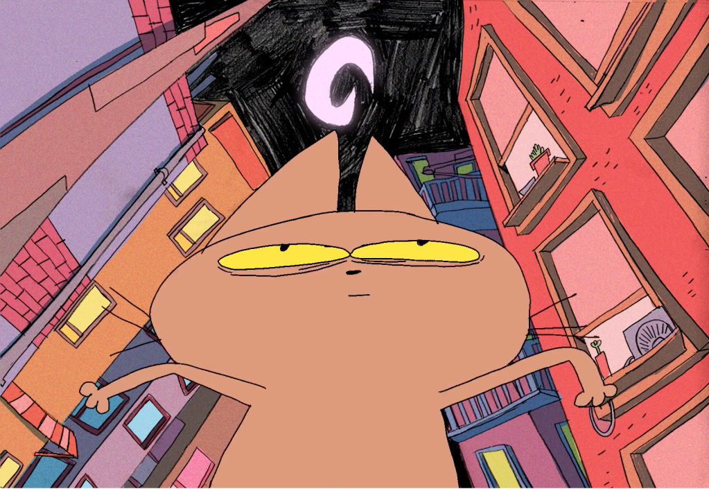 Cat City, An Amusing Animation About a Cat Who Runs Away From Home to