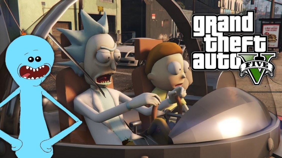 GTA V Mod Brings Rick Sanchez and Morty Smith From Rick and Morty to Los Santos
