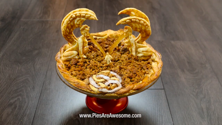 How to Make a NeverEnding Story Themed Pie