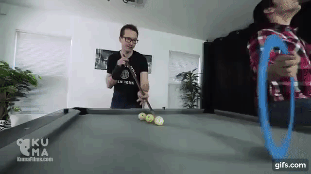 Incredible Juggling Pool Trick Shots