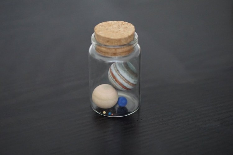 Solar System in a Bottle