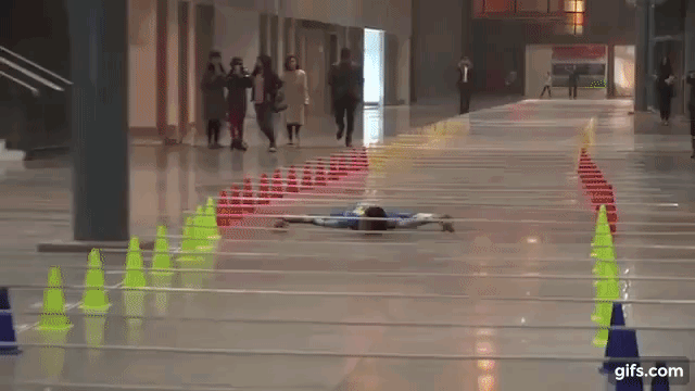 8-Year-Old Boy From India Sets New Distance Record for Limbo Skating Under Bars